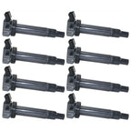 Ignition Coils Set of 8 for Toyota 4Runner, Sequoia, Tundra, Lexus SC430
