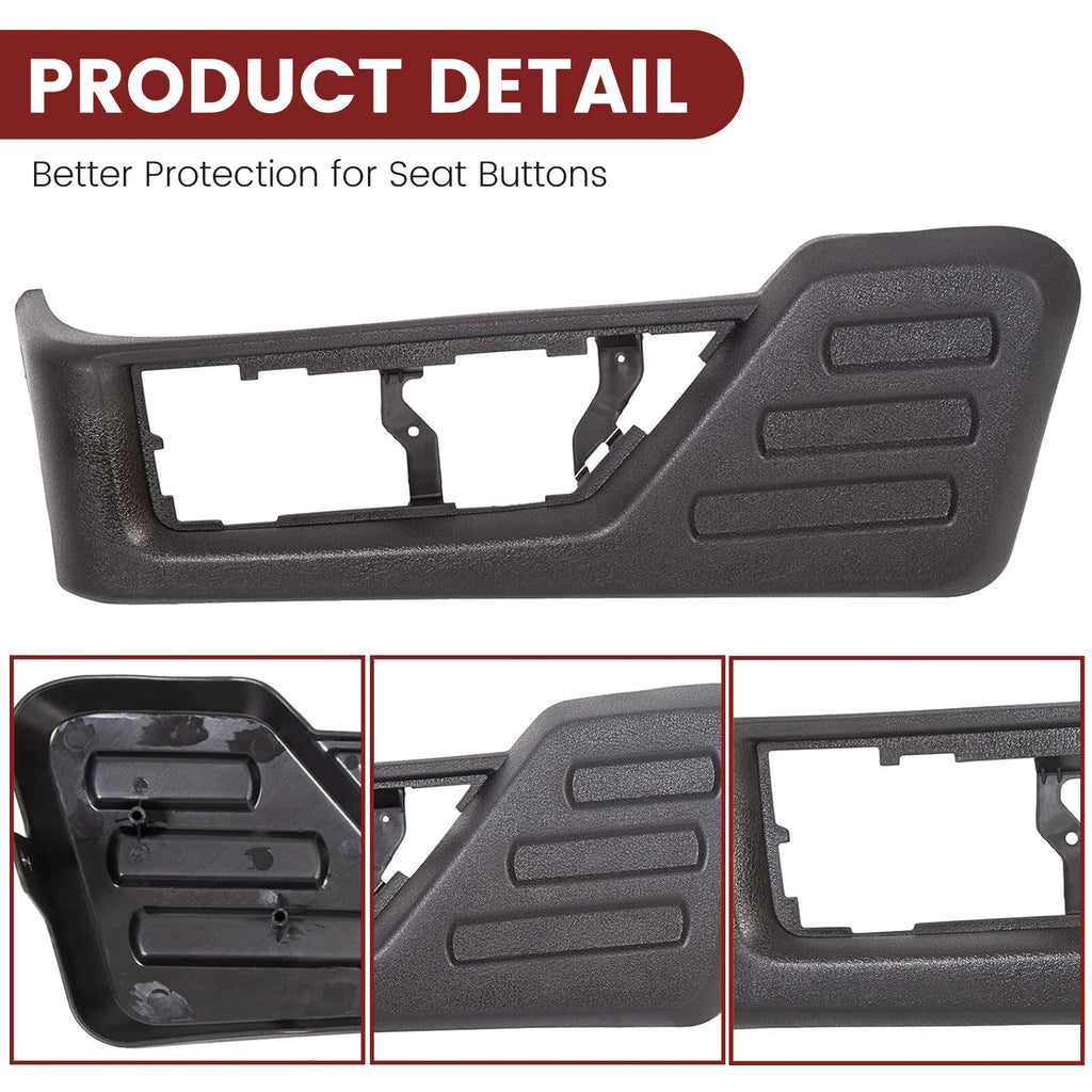 Driver Seat Panel Trim Cover for Ford F250 F350 F450 Super Duty (2008–2010)