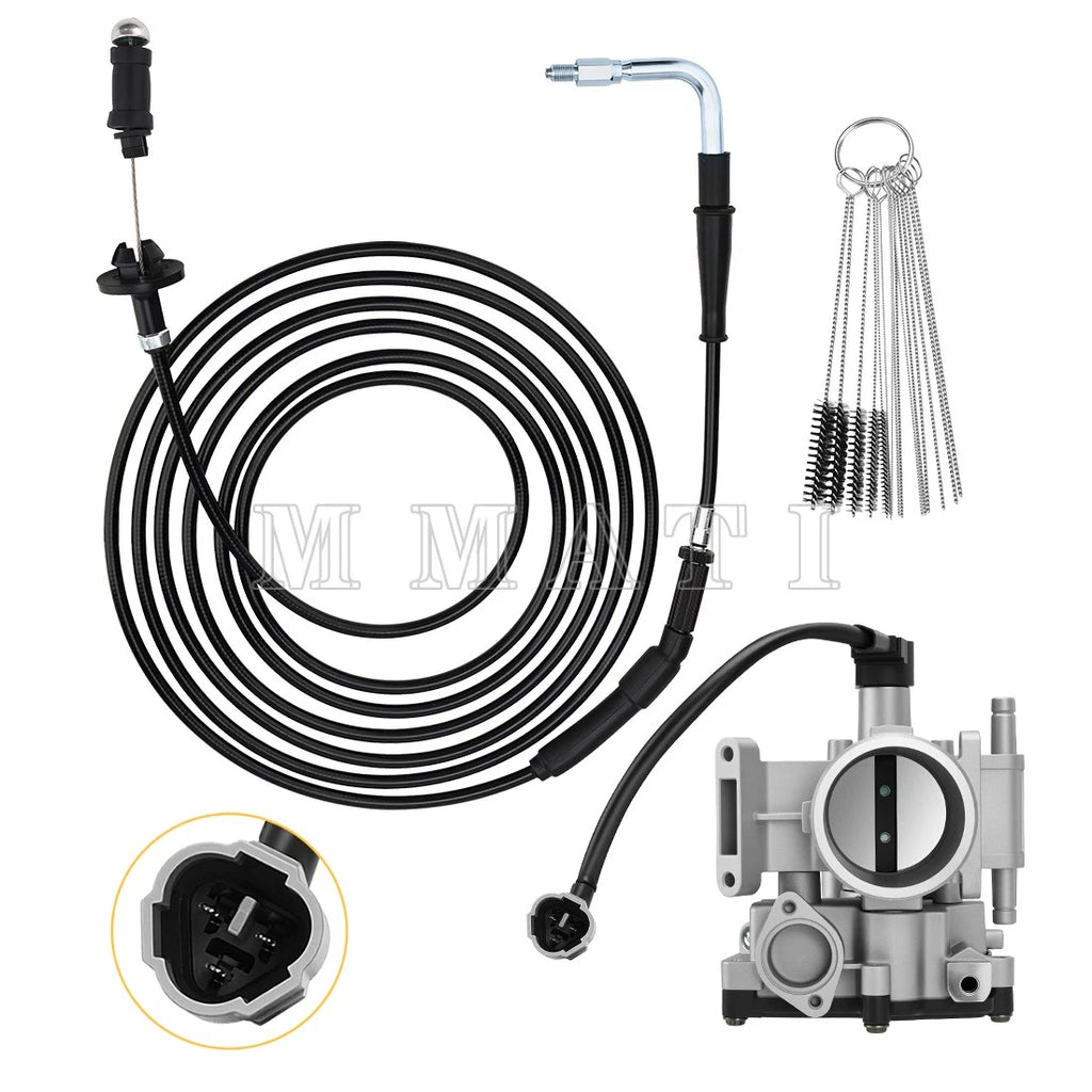 Throttle Body & Throttle Cable Assembly for Polaris Ranger Crew 700 (2008–2009)