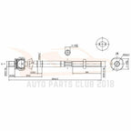 Set of 8 Control Arms Tie Rods Sway Bars for Nissan Murano (2003–2004)