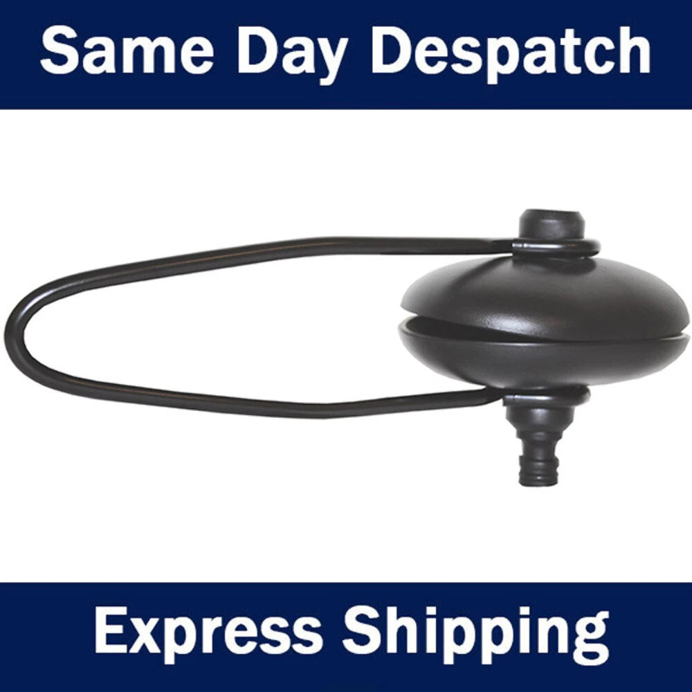 Large Flusher Outboard Oval PVC Cups 110 x 85mm for Marine Use
