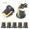 5PCS Potentiometer Switch Knob Caps for Volume Control (Universal)
