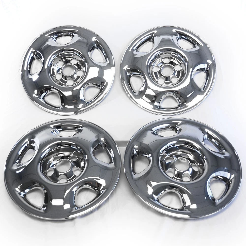 Wheel Skins Hub Caps Chrome 17 Inch Set for Honda CRV (2007–2012)