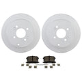 Disc Brake Rotors & Ceramic Brake Pads Kit for Hyundai Accent (2006–2011)