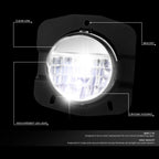 Full LED Fog Light for Kenworth T680 (2011–2022)