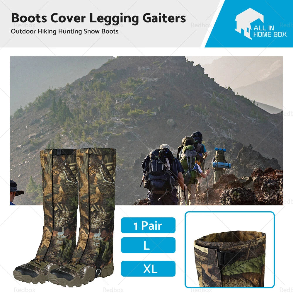 Anti Bite Boots Cover Gaiters for Outdoor Hiking Hunting