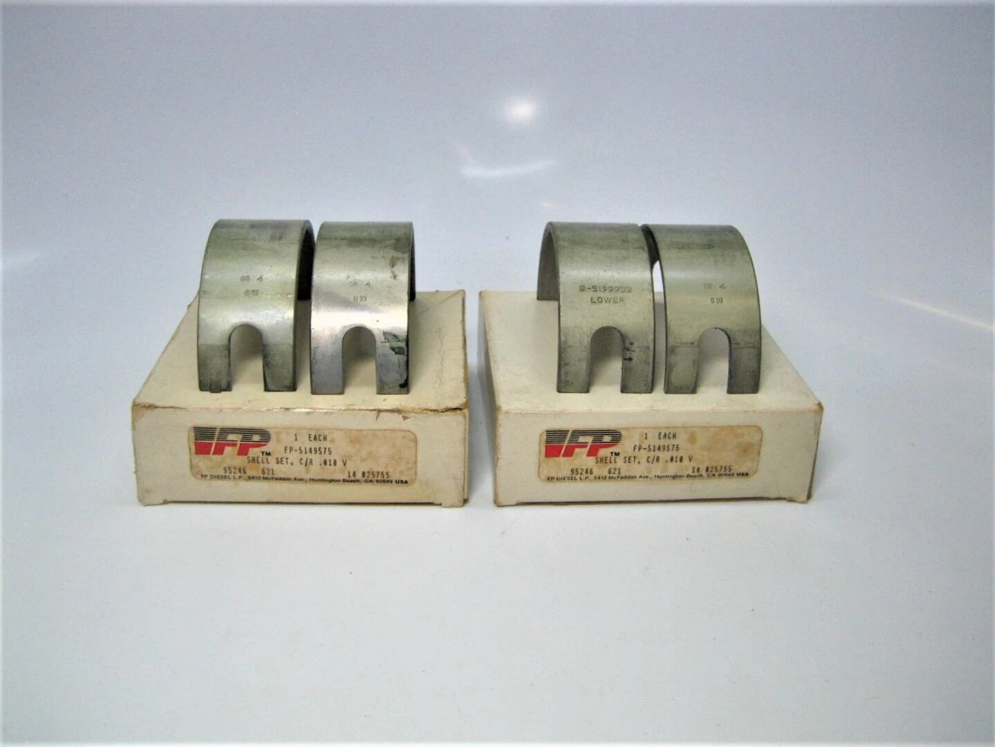Set of 2 Shell Sets for Detroit V71 & V92 Series Engine (5149575) .010"
