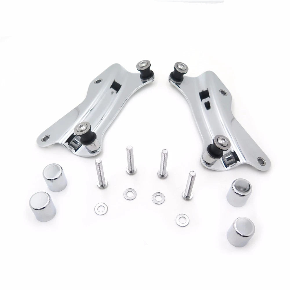 4-Point Docking Hardware Kit for Harley Touring (2014–2019) FLHR FLHT Chrome