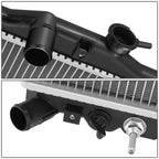 Full Aluminum Replacement Radiator for Hyundai Accent (1995–1999) DPI 1816