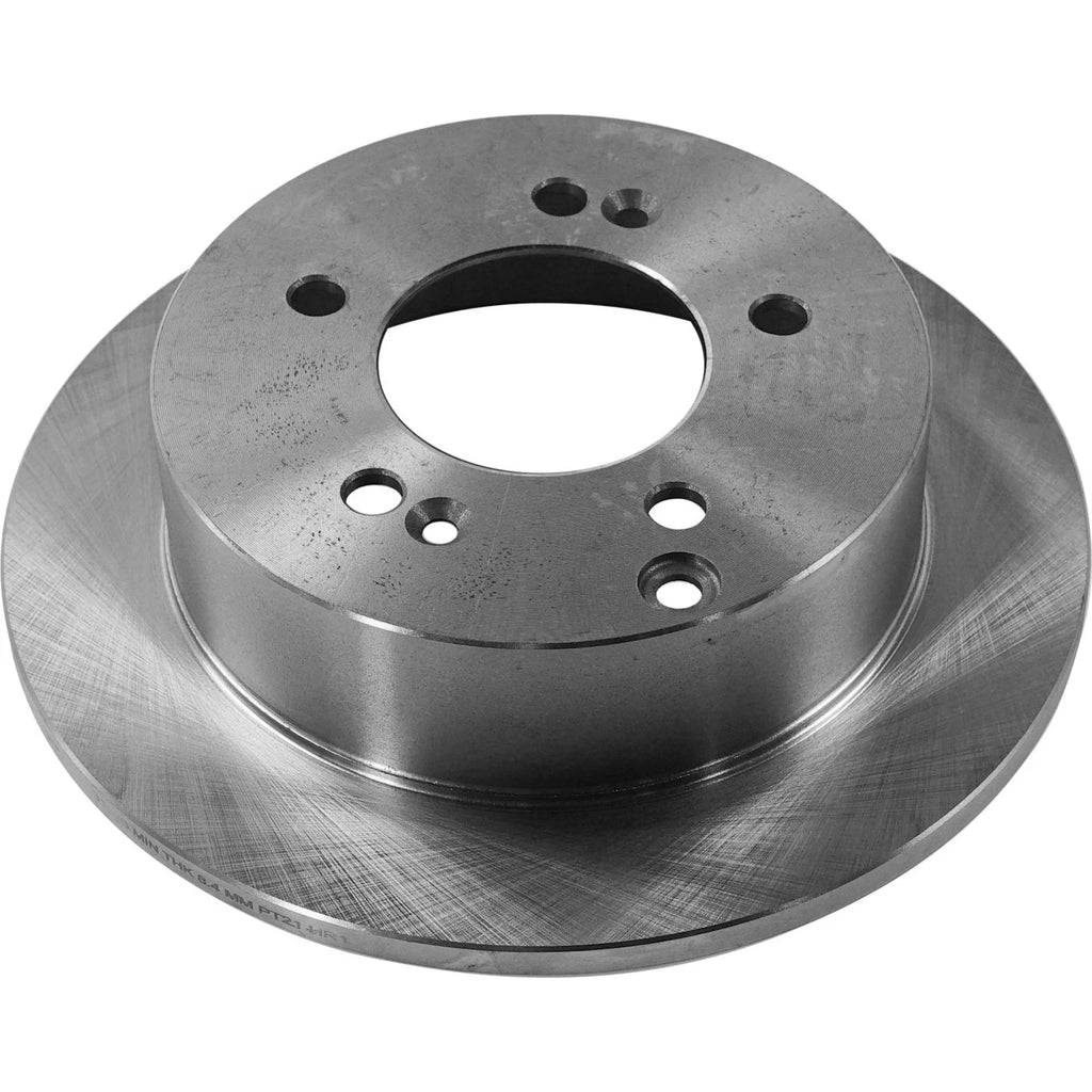 Set of 2 Brake Rotors and Pads for Kia Optima (2006–2010) Rear FWD