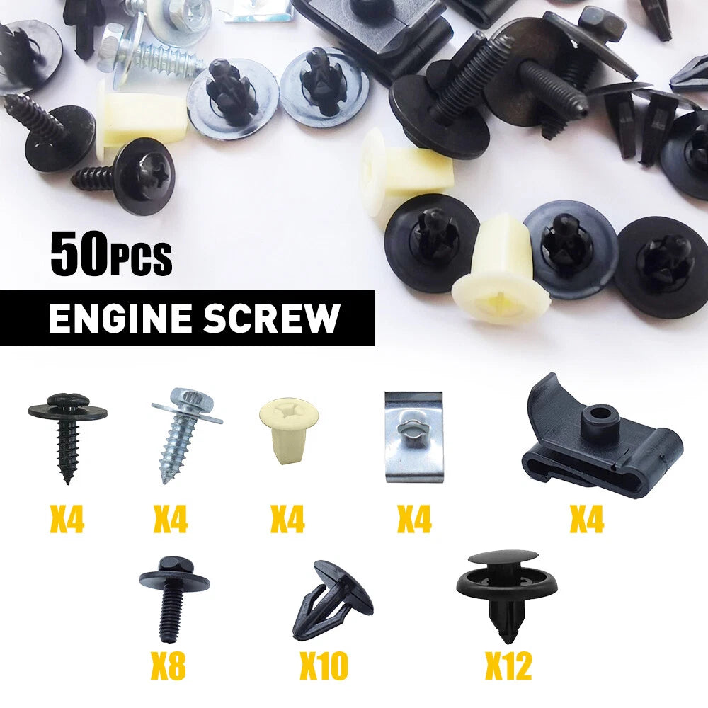 Undertray Cover Clips for Toyota Lexus 