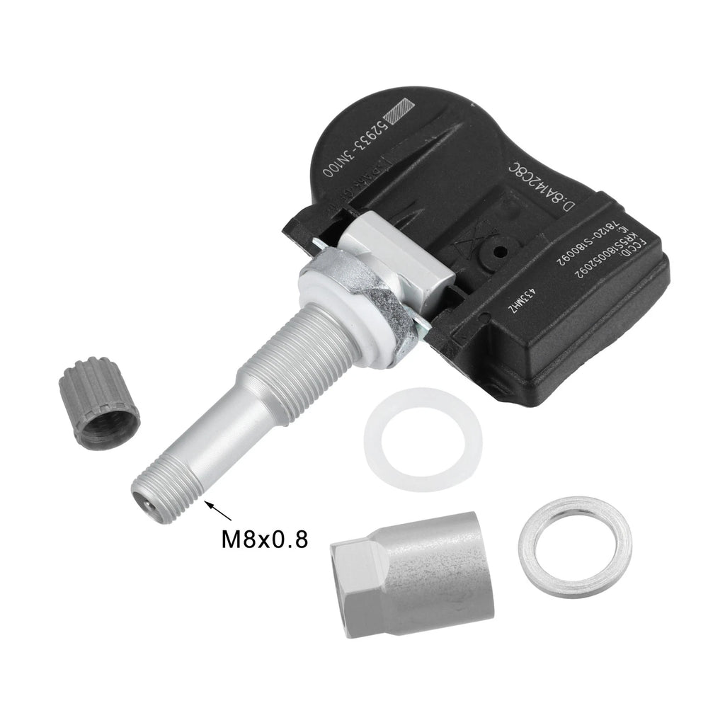 Tire Pressure Sensor TPMS 433MHz for Hyundai Elantra Santa Fe (2011–2020)