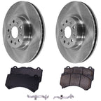 Front Brake Disc Rotors and Pads Kit for Chevrolet Camaro (2017–2020)