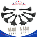Set of 8 Ignition Coil Spark Plugs for Nissan Armada Titan Infiniti (2004–2007)