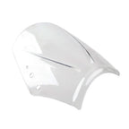 Clear Motorcycle Windshield Deflector for Universal Fit