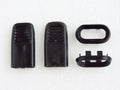 Isuzu KB KBZ Holden Rodeo 2 x Black Door Lock Knobs & Surrounds