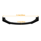 Front Bumper Lip Splitter Body Kit for Honda Civic Sedan (2016-2021)