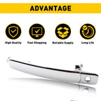 Left Driver Outside Door Chrome Handle for Nissan Murano Rogue (2003–Up)