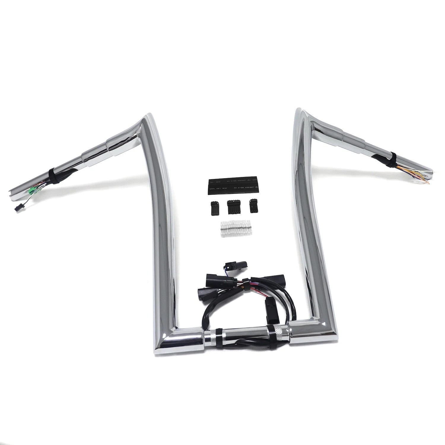 Chrome 16" Rise Prewired 32mm Handlebar for Harley FLHRC Road King Classic (2008–2013)