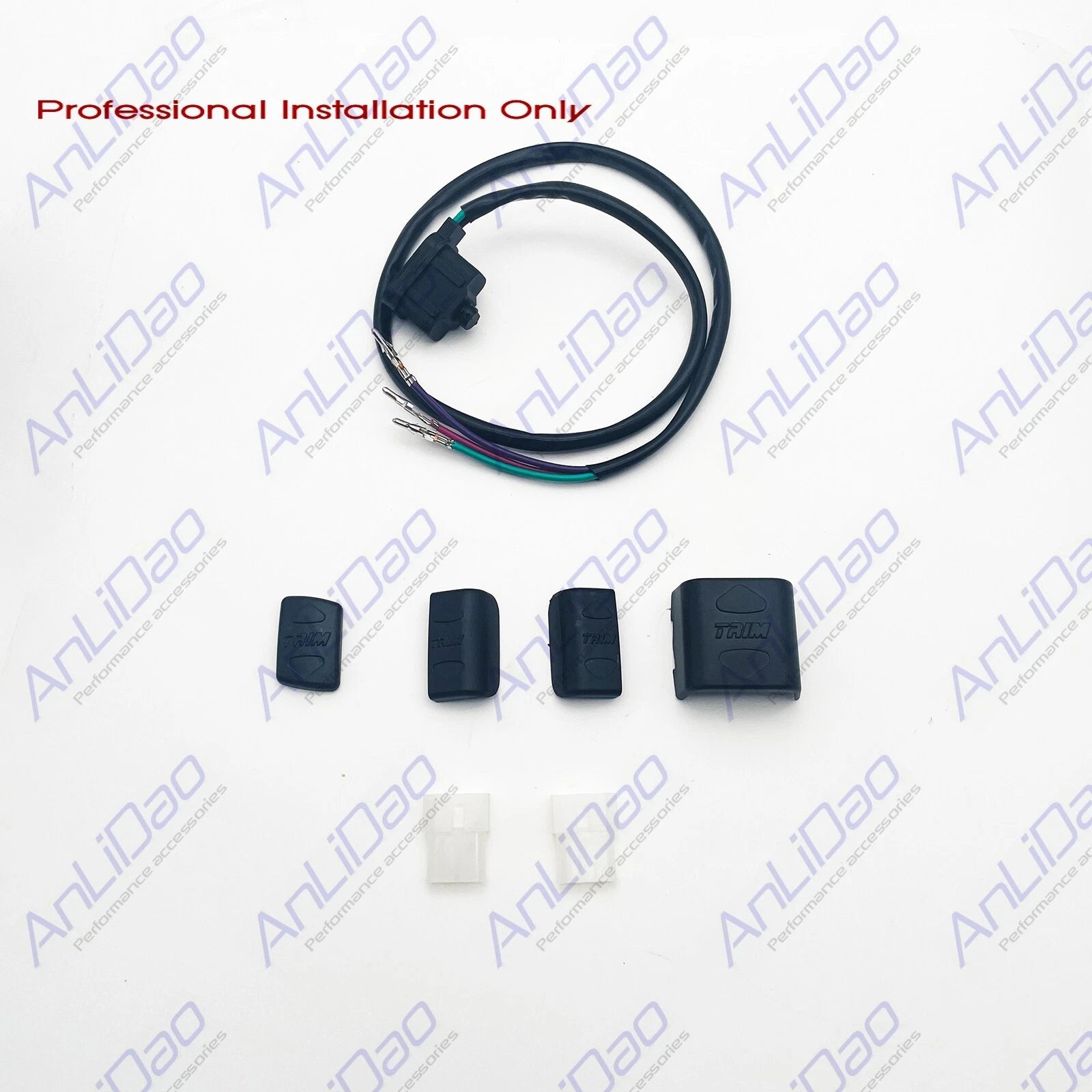 Trim Tilt Switch Button & Wire Harness for Mercruiser Commander 3000 (1987–1987)
