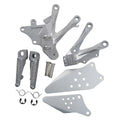 Front Rider Driver Footrest Footpegs Bracket for Kawasaki ZX10R (2006–2010)