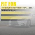 Pair Carbon Fiber Mirror Caps for Lexus IS200 IS250 IS350 (2014–2020)