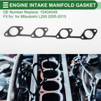 Engine Intake Manifold Gasket for Mitsubishi L200 (2005–2015) No. 1540A049