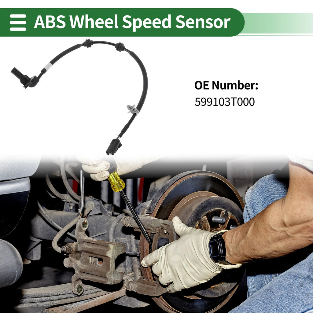 ABS Wheel Speed Sensor No. 599103T000 for Kia K900 (2015–2017) Rear Left