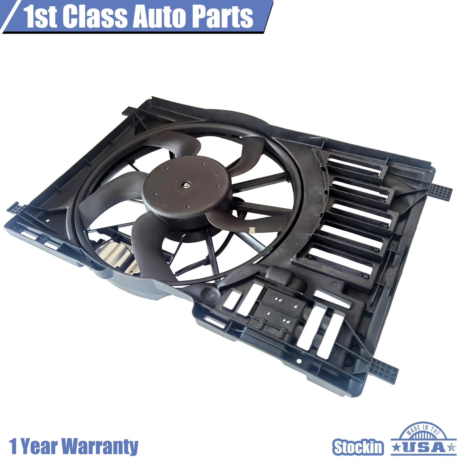 Engine Cooling Fan Assembly for Audi A4 A5 Q5 S4 S5 (2007–2017)