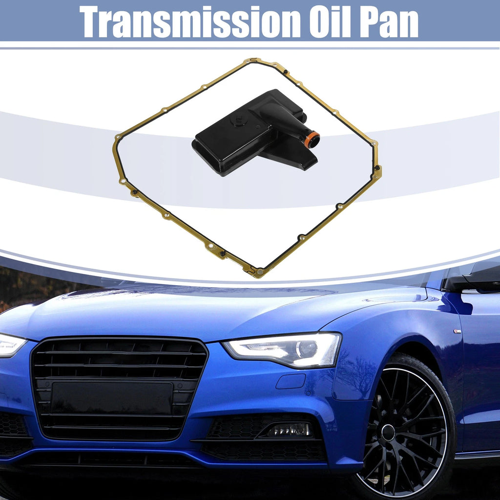 Set of 2 Transmission Filter Oil Pan Gasket Kit for Audi (0B5321371F, 0B5325429E)