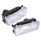 White Lens Fog Light Pair Housing for BMW 3 Series E36 2/4D (1992-1998)