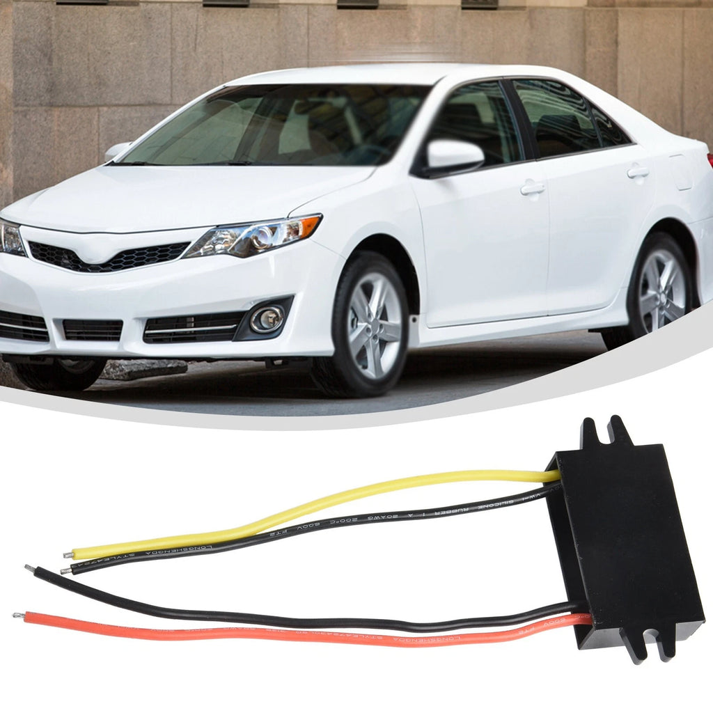 Voltage Adapter for DC12 to DC5 Volts (Compact Design)