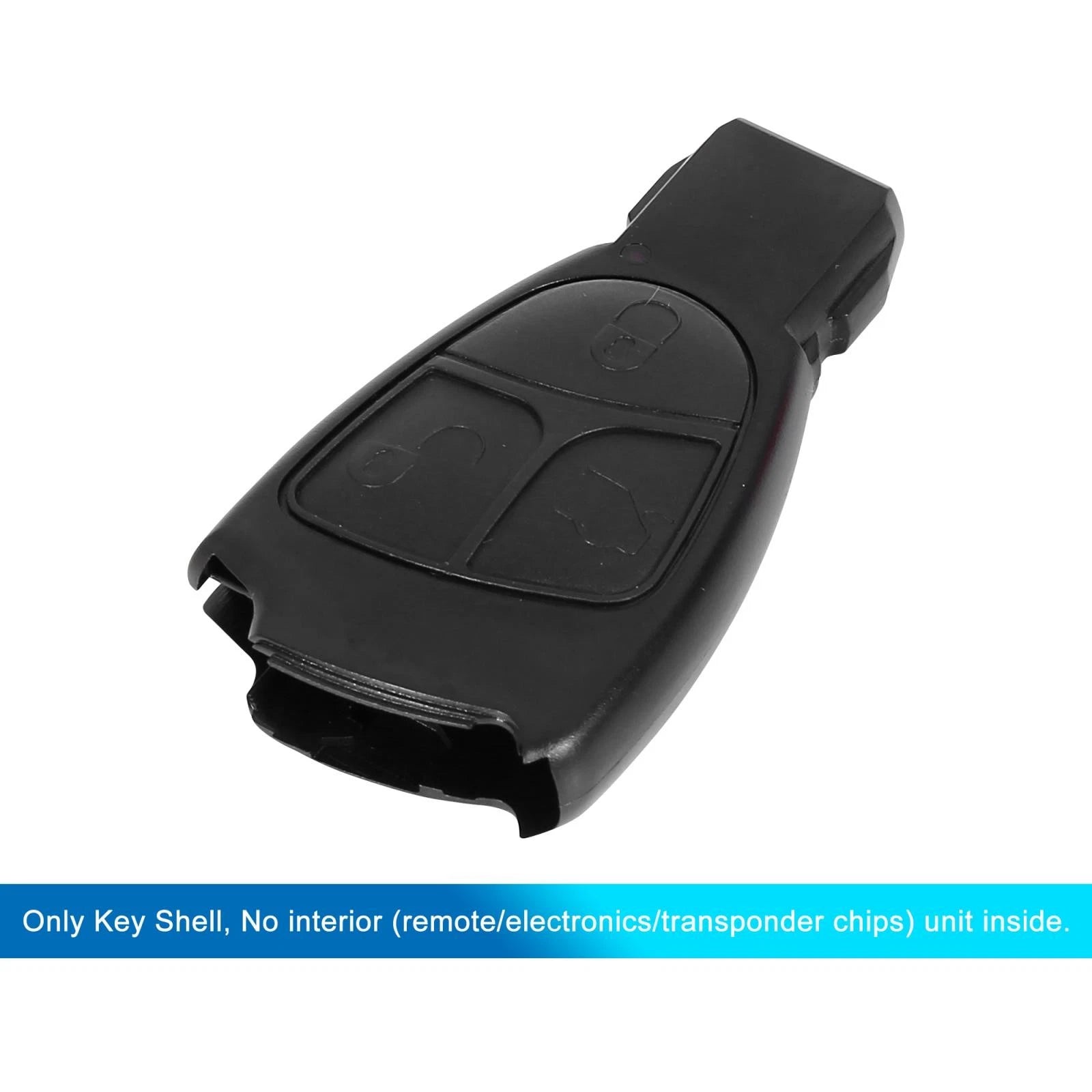 Key Fob Shell Case for Mercedes-Benz C E B S Class CLS CLK ML (3 Button)