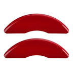 Caliper Covers Set of 4 Replacement for Classic Red Ford E350 Econoline (2008–2014)