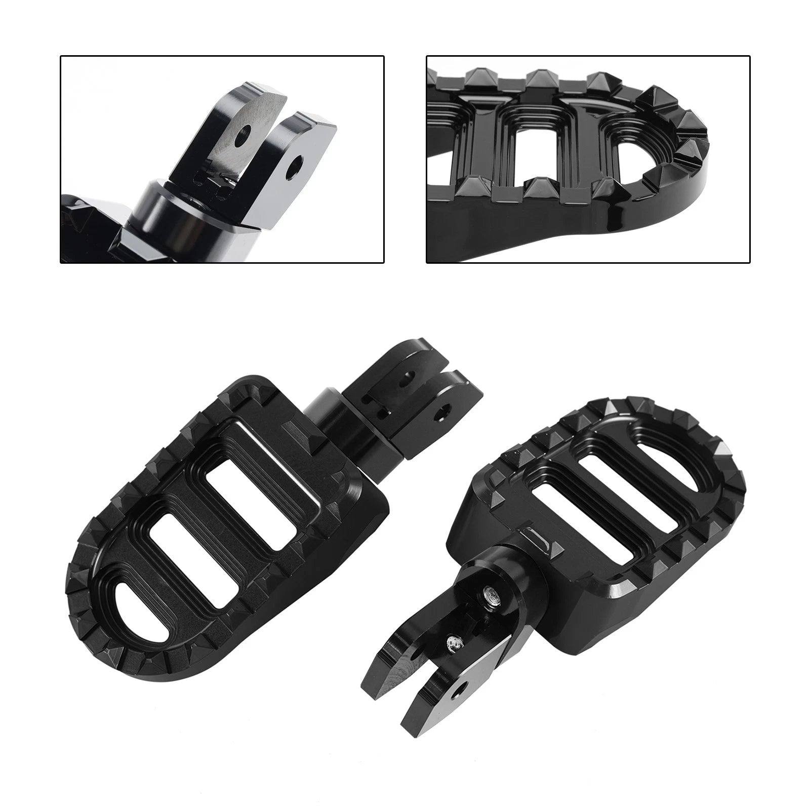 Front Footrests Foot Pegs for Moto Guzzi V100 Mandello / V7 850 / Stelvio