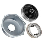 Rear Brake Drum & Shoe Spring Kit for Yamaha Kodiak 400 YFM400F (2003)