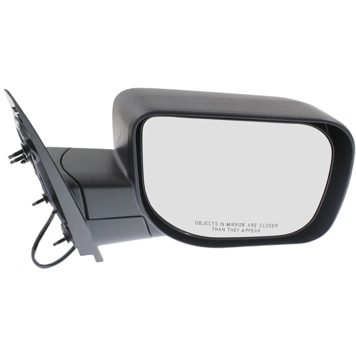 Power Mirror for Nissan Titan (2010–2015) Passenger Side Manual Folding Black