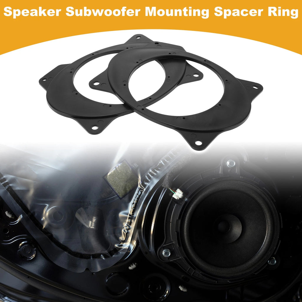 2X Speaker Spacer Ring Adapter for Toyota Corolla (2007–2018)