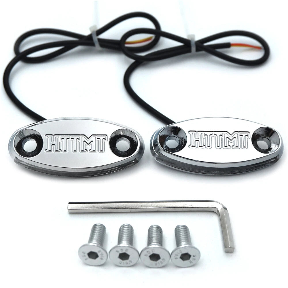 Mirror Block Off Base Plate LED Signal for Honda CBR900RR (2000–2001), CBR600F4 (2001–2006)