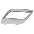 Replacement Chrome ABS Plastic Driver Rear Bumper Cover Exhaust Pipe Hole Trim