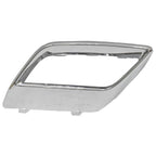 Replacement Chrome ABS Plastic Driver Rear Bumper Cover Exhaust Pipe Hole Trim