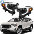Set of 2 Xenon HID Headlights for GMC Terrain (2018–2021)