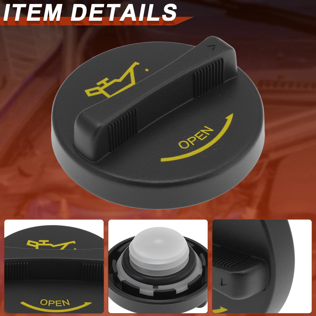 Oil Filler Cap for Hyundai i10 (2007–2013) 2651026600