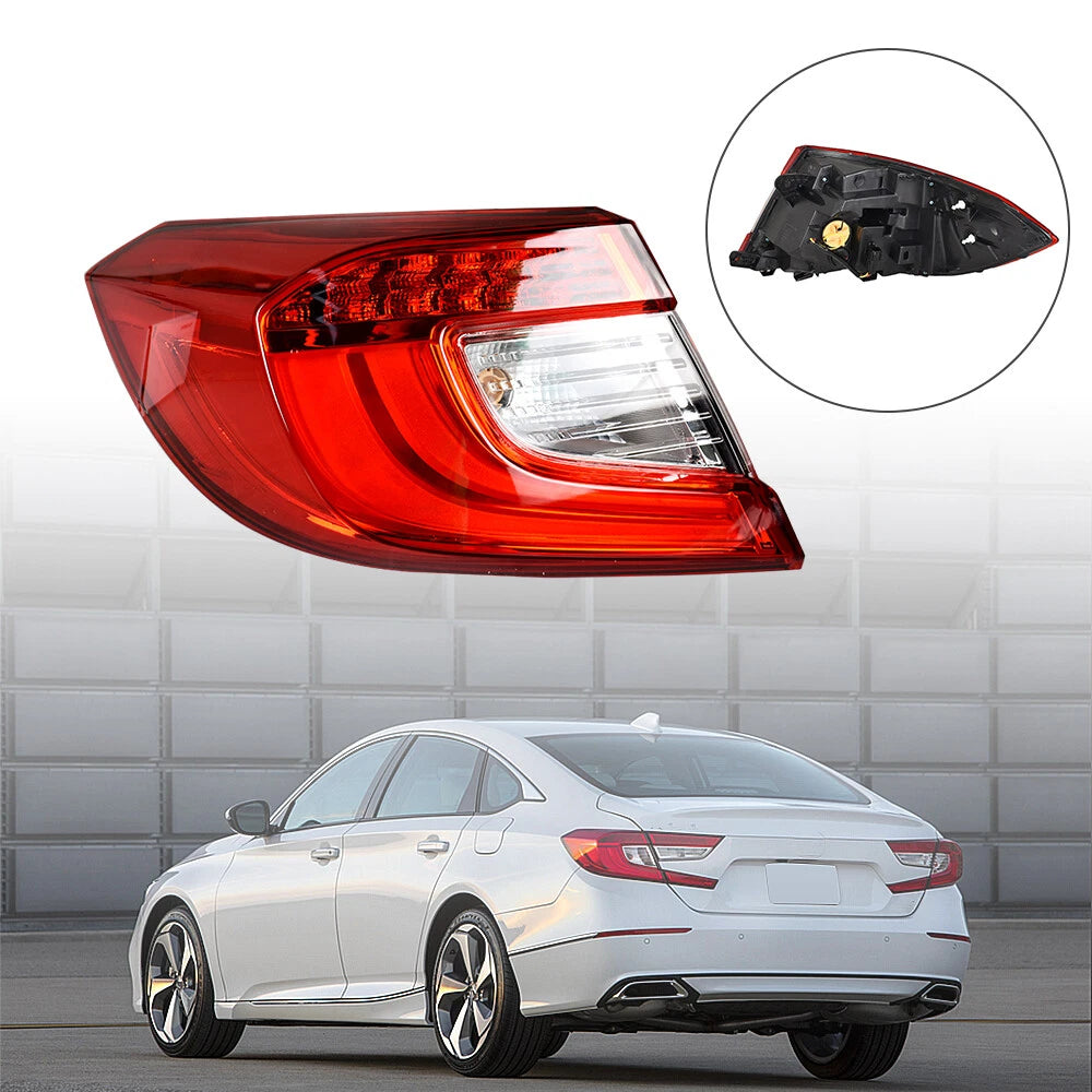 Left Driver Side Tail Lights for Honda Accord (2018–2021)
