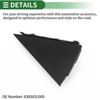 Front Left Pillar Corner Triangle Trim for Hyundai i30 (2008) No. 838302L000