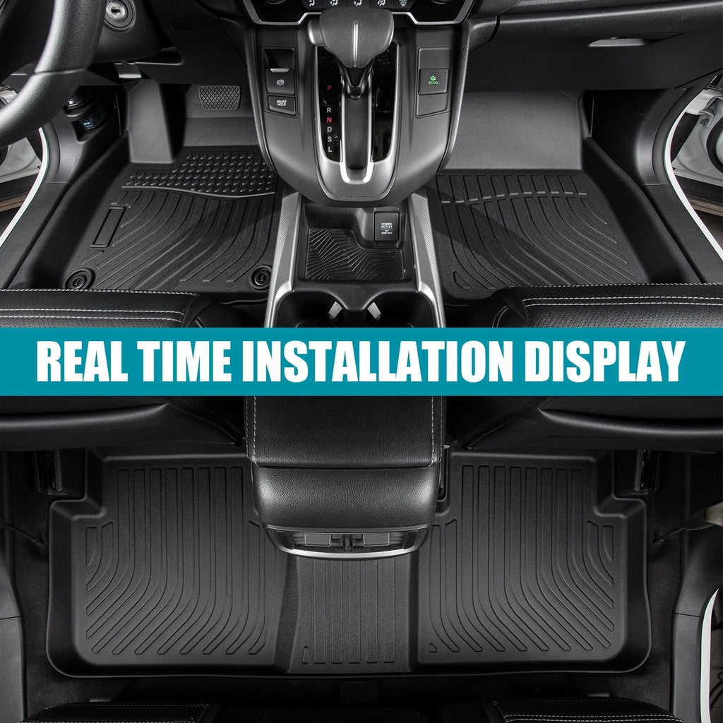 Set of 3 All Weather Floor Mats for Chevrolet Trailblazer (2021–2025)