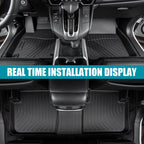 Set of 3 All Weather Floor Mats for Chevrolet Trailblazer (2021–2025)
