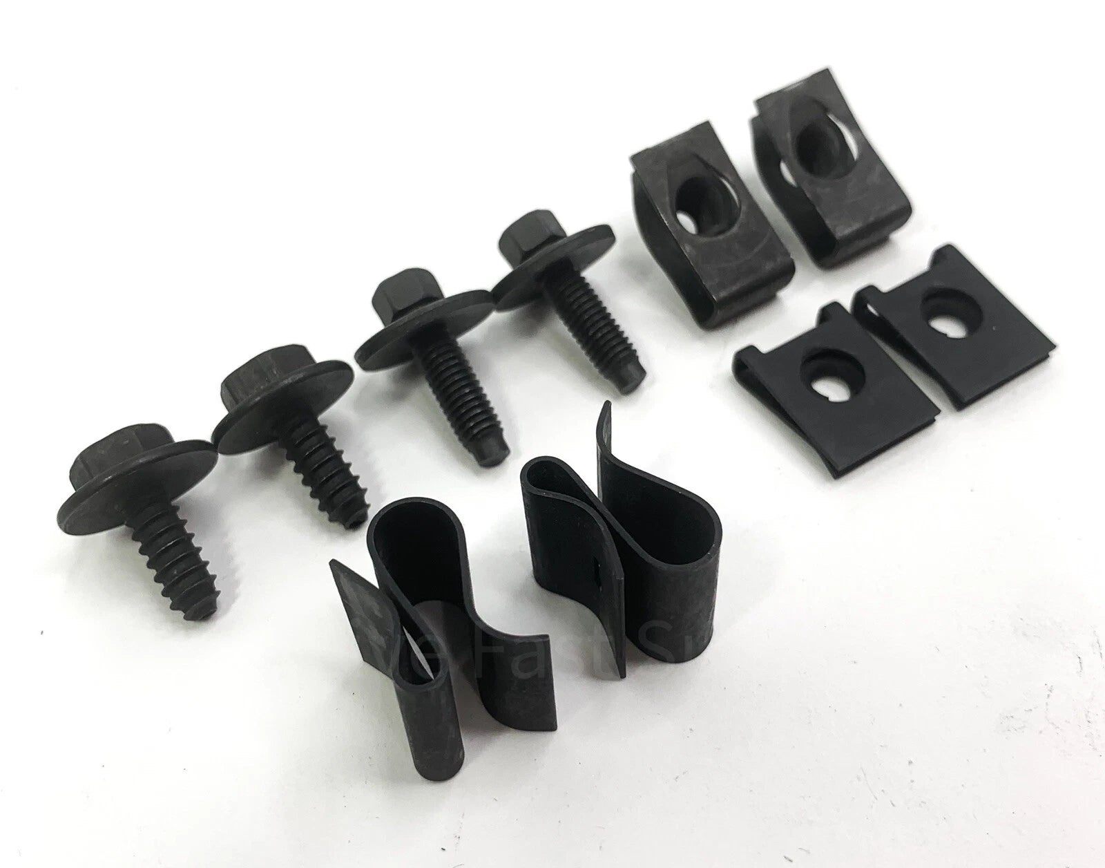 Fan Shroud Mounting Hardware Screw Clip Kit for 1986-1993 Ford Mustang 5.0L