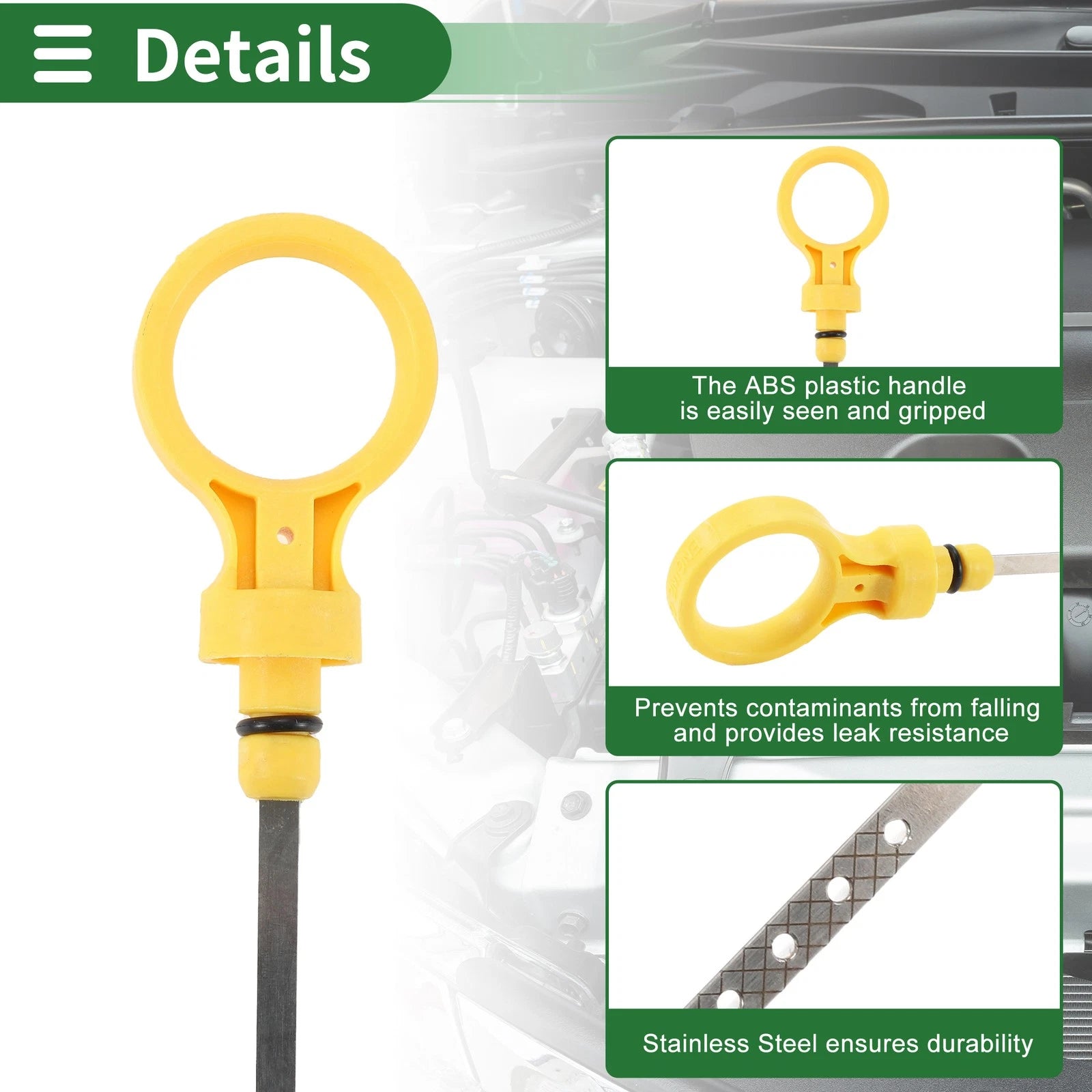 Engine Oil Dipstick No. 12574823 for Buick Allure (2005–2009) 3.8L