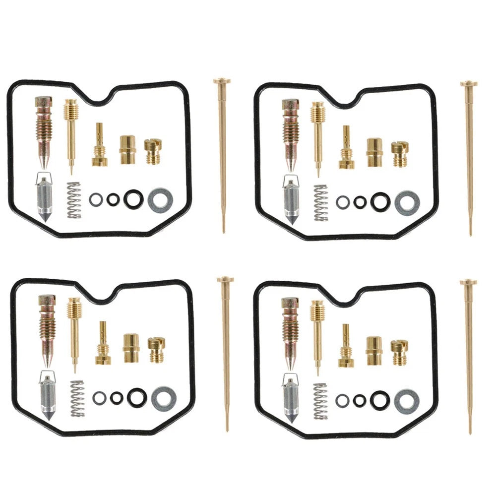 4X Carburetor Repair Kit for Kawasaki KLR650 (1987–2007)